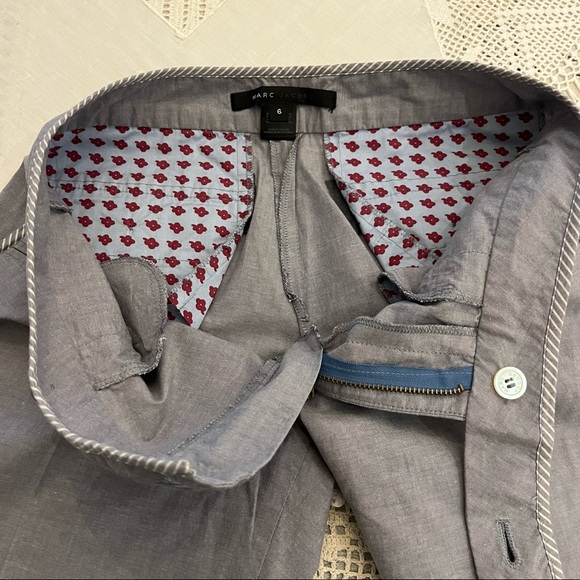 Marc Jacobs 3/4 Cotton Pants , Sz 6 - Picture 5 of 9